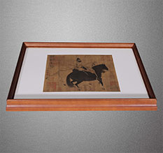 随州书画装裱配框服务案例